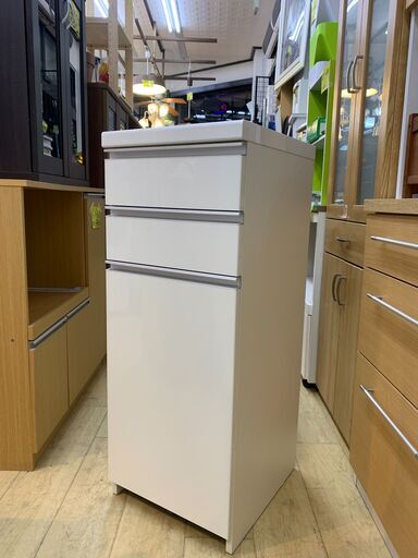 ★ pamouna パモウナ 鏡面仕上げ 収納チェスト 引き出し キャビネット 収納家具 ☆40×44.5×101 ☆配達可能 買取帝国 朝霞店