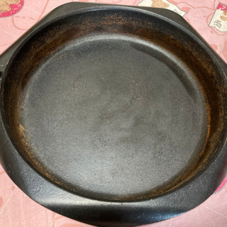 差し上げます/南部鉄器本物.すき焼き鍋