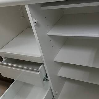 【⭐おすすめ品⭐】NITORI ニトリ レンジボード キッチンカウンター 食器棚 👌の画像