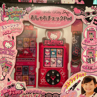 ハローキティ おしゃれチェックpod 未使用品の画像