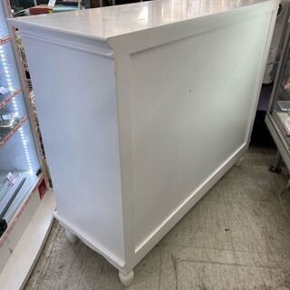 【クリーニング＆メンテ済】4段引き出しチェスト　洋風チェスト　アンティーク調
