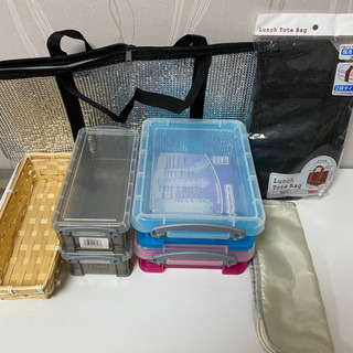 未使用品★小物入れ/保冷バッグ/保温冷ランチバッグ