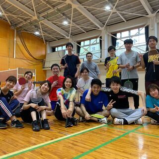 1月29日　土曜　18時から21時　バドミントン＆卓球　初心者の...