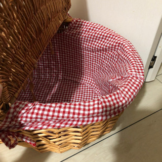 ピクニックバスケットお譲りします！の画像