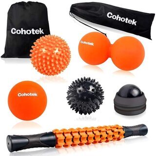 Cohotek マッサージボール 筋膜 ボール SET  + フ...