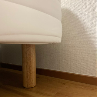 無印良品 脚付きマットレス シングルベッドの画像