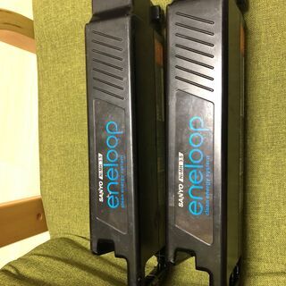サンヨー電動自転車　バッテリー２個と充電器　SANYO ENELOOP
