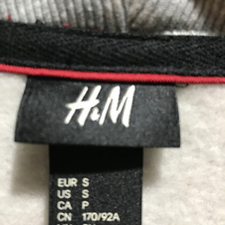 H＆Mグレージャケットの画像