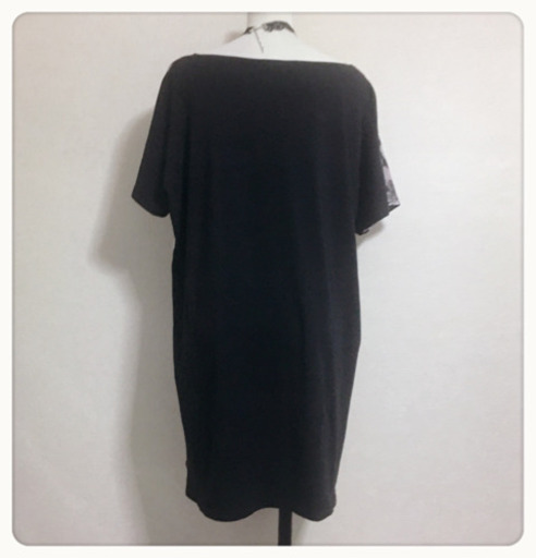 ご購入者様決定[F.F.T.collection]騙し絵 スカル カットソー  黒LサイズOK