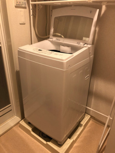 【美品】ニトリ　6kg    洗濯機