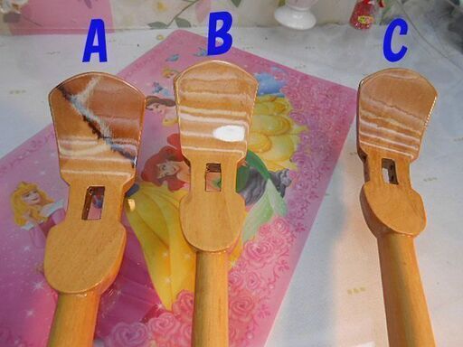 新品未使用　8.300円　沖縄三線専用　透明塗棹　A,B,Cの三本から選択