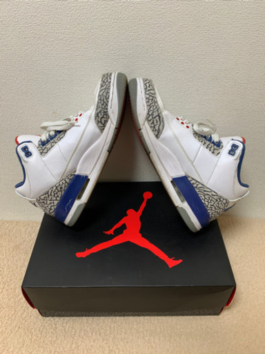 ナイキ NIKE AIR JORDAN3 RETRO OG TRUE BLUE 854262-106 26.5cmエアジョーダン3トゥ