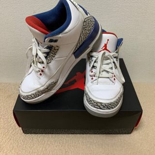 ナイキ NIKE AIR JORDAN3 RETRO OG TRUE BLUE 854262-106 26.5cmエア