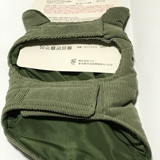 ペットコーディロイ服【新品未使用】の画像