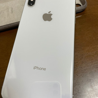 iPhoneXsMax 256GB シルバー simロック解除済み