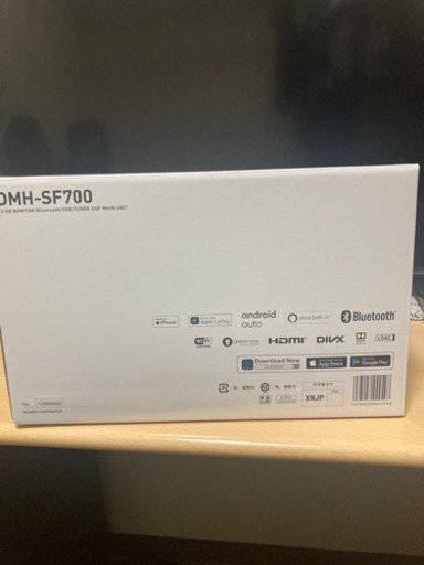 carrozzeria DMH-SF700 9インチ ディスプレイオーディオ　カーナビ　ナビ　カロッツェリア