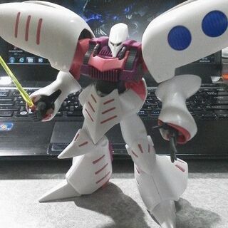 BANDAI 1/144 HG キュベレイ リバイブ版 素組み 完成品の画像