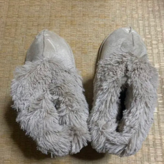 ルームシューズ　未使用　ミンク タカラボ 防寒 省エネグッズ  22.5〜25の画像