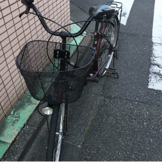 自転車譲ります