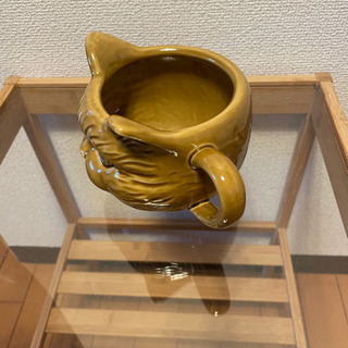 ネコ（陶器）　小物入れ？の画像