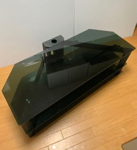 テレビ台　ガラス天板　美品！