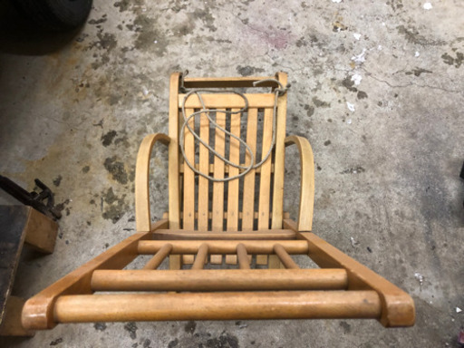 木製ソリ