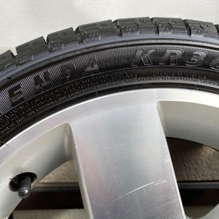スタッドレスタイヤ　KENDA 165/50R15 1シーズンのみ使用　軽自動車