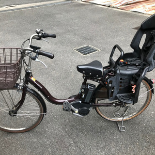 ヤマハパス 二人乗り 電動自転車 京都市