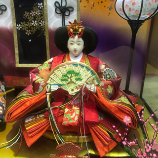 美品☆お雛人形　ヒラ飾り　の画像