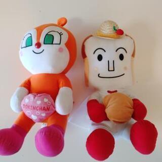 しょくぱんまん ドキンちゃん　ぬいぐるみ　大