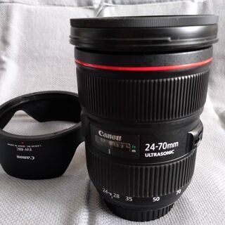 【美品】CANON　EF２４－７０／F２．８L　Ⅱ　USM