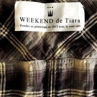 Tiara　チェックシャツの画像