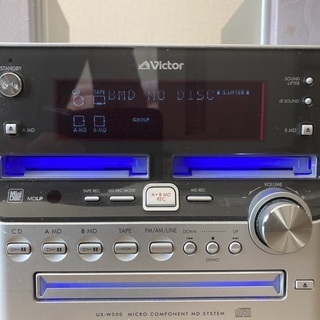 Victor UX-W500 マイクロコンポーネント MDシステムの画像