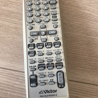 Victor UX-W500 マイクロコンポーネント MDシステムの画像