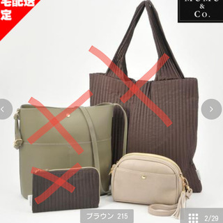 【取引完了】しまむら×MUMUコラボのハッピーバッグのショルダーバッグの画像