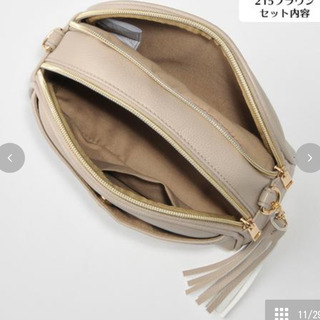 【取引完了】しまむら×MUMUコラボのハッピーバッグのショルダーバッグの画像