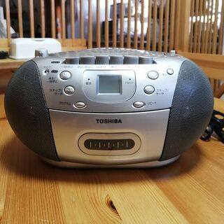 【あげます】東芝 CDラジカセ TY-CDS2の画像