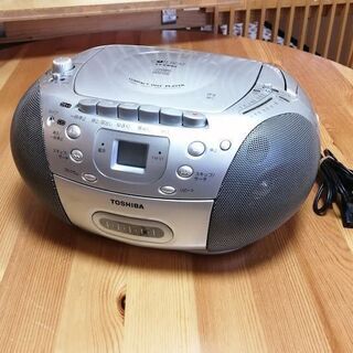 【あげます】東芝 CDラジカセ TY-CDS2