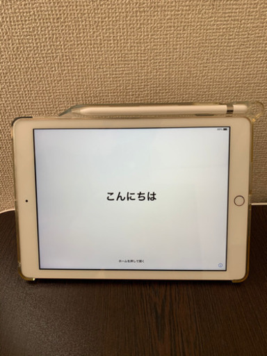 iPad 純正pencil付　128GB　WiFiモデル第6世代　純正カバー付