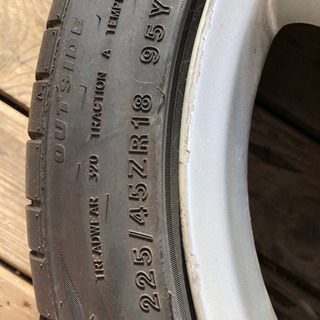 マツダRX8ホイールセットの画像