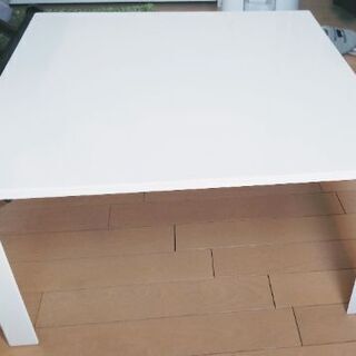ニトリ製品★ホワイト★ローテーブルの画像