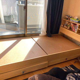 シングルベッドの画像