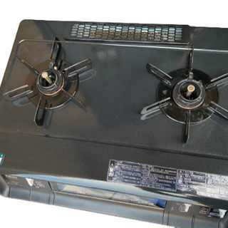 2014年製 パロマ PA-340WA-2R [ガステーブル（プロパンガス用右強火タイプ） ブラックプラチナ]の画像