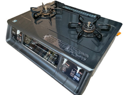 2014年製 パロマ PA-340WA-2R [ガステーブル（プロパンガス用右強火タイプ） ブラックプラチナ]