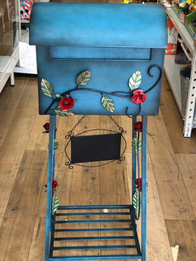 新品商品　メール　ボックス　ローズ　オススメ　オシャレ　インテリア　在庫限り