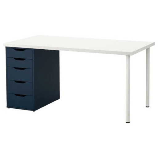 【相談受け付けます】IKEA デスク　リンモン/アレクス