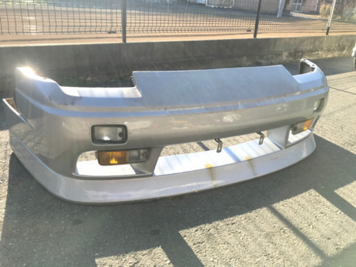 すぐ引き取り可能の方！180sx 純正風 フロントバンパー ライト付き