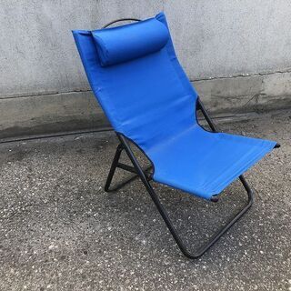 ★状態〇★ 折り畳みチェア 高さ約90 x 幅約55 cm アウ...