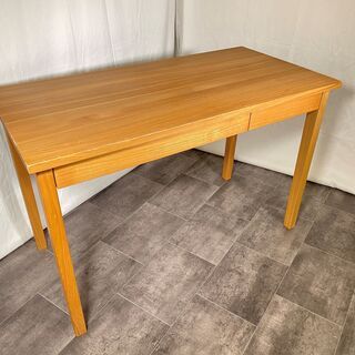 無印良品 MUJI デスク 机 作業台 ナチュラル 引き出し付き 中古品