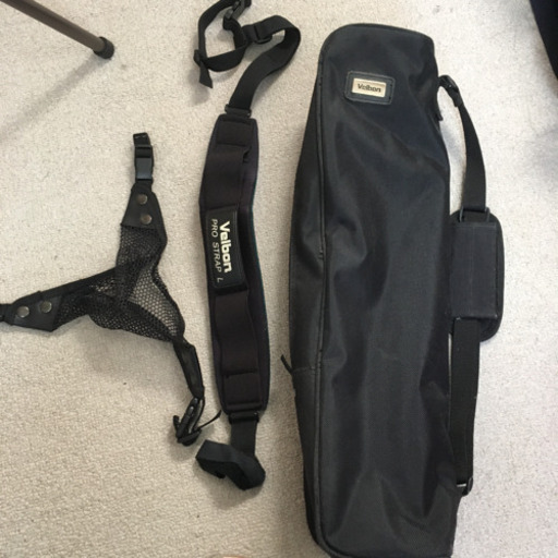 Velbon Carmagne 540 三脚、雲台、ストラップ他